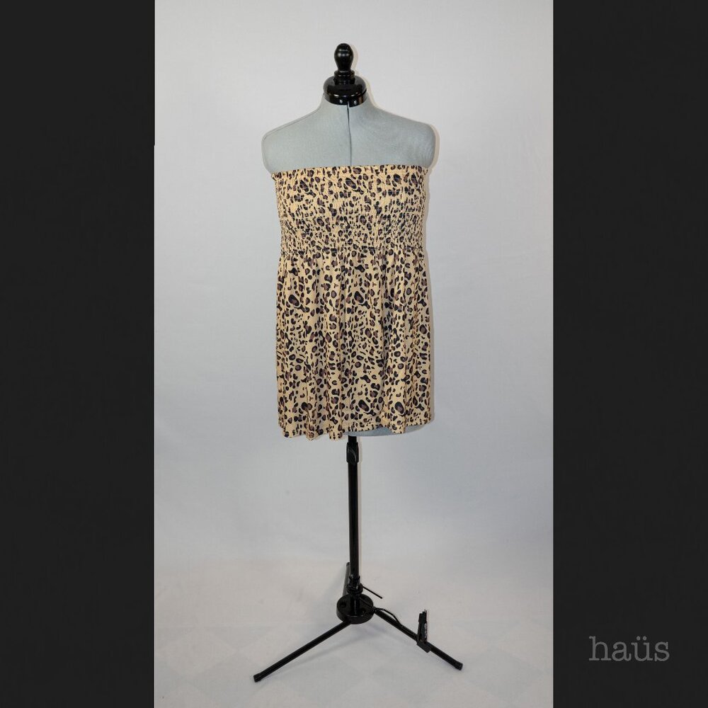 Leopard Print Tube Top